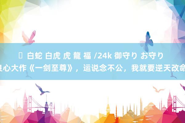 ✨白蛇 白虎 虎 龍 福 /24k 御守り お守り 良心大作《一剑至尊》，运说念不公，我就要逆天改命！